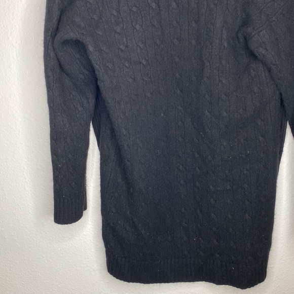 Ralph Lauren Black Label S Cable Knit Cashmere Cardigan - Picture 9 of 10